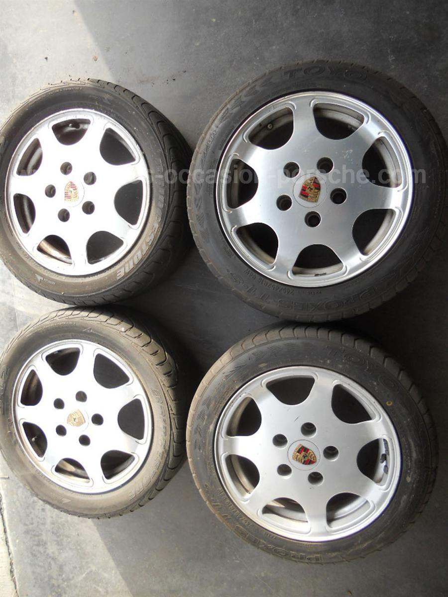 Jantes 7x16 ET65 + 9X16 ET60 Porsche 944